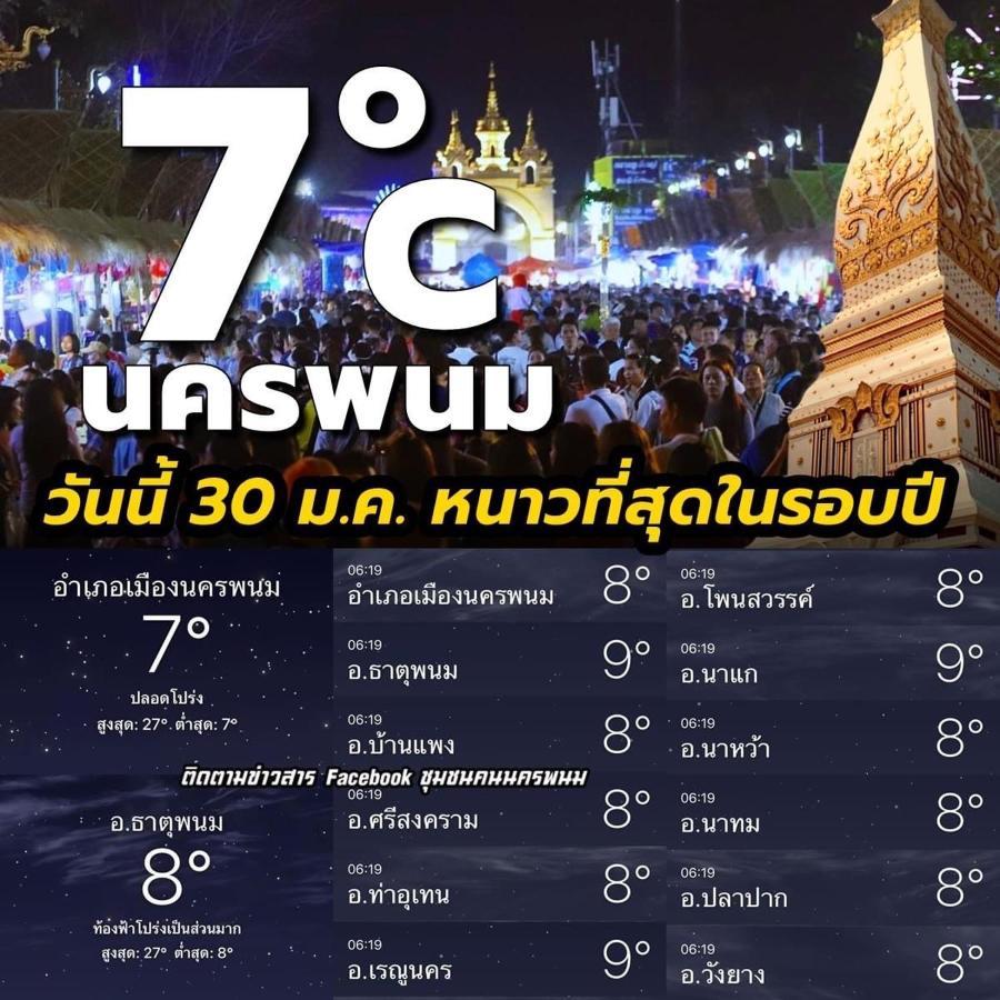 Happy Space วิลล่าทั้งหลัง 2นอน 2น้ำ ฟรี Wifi จอดรถ Nakhon Phanom Bagian luar foto